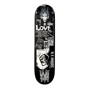 NEW YORK BOARDCORE 0 MINI SKATEBOARD BRÄDA 18,5 CM