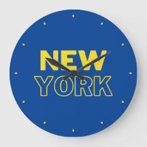 New York-bokstäver Stor klocka