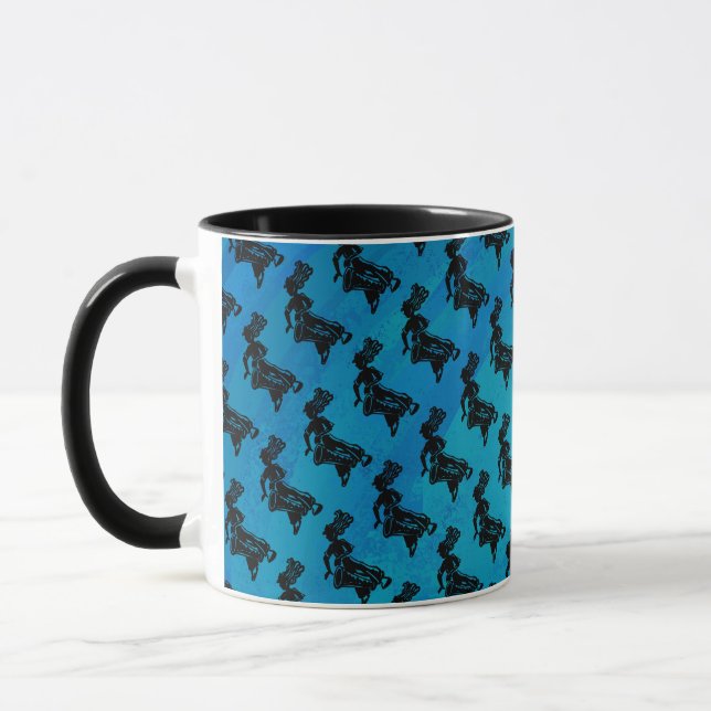 New York Boogie Nights Drum Blue Mugg (Vänster)