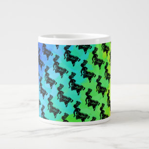 New York Boogie Nights Drum Rainbow Jumbo Mugg