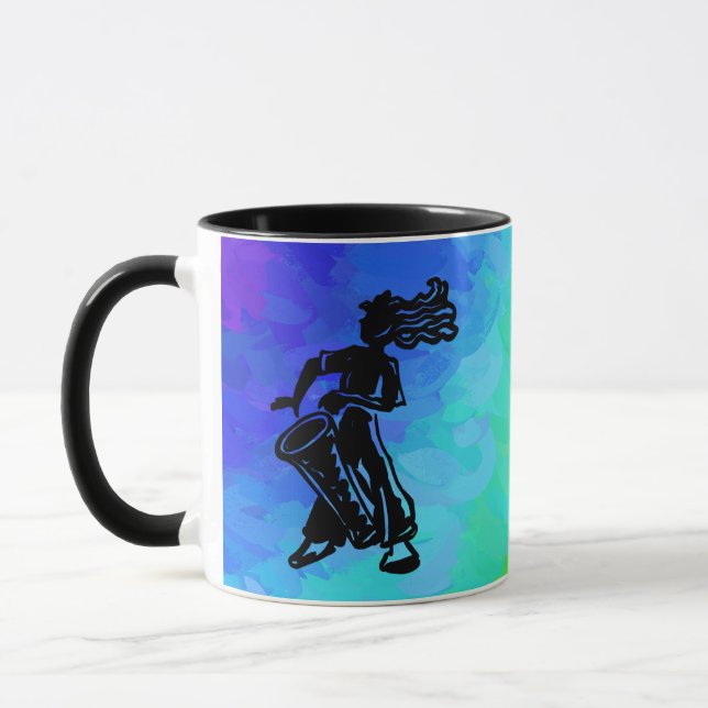 New York Boogie Nights Drum Rainbow Mugg (Vänster)