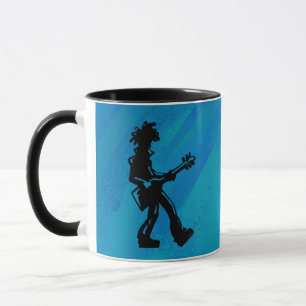 New York Boogie Nights Guitar Blue Mugg
