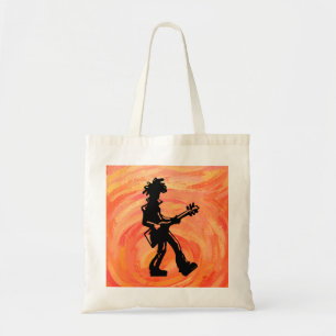 New York Boogie Nights Guitar Orange Tygkasse