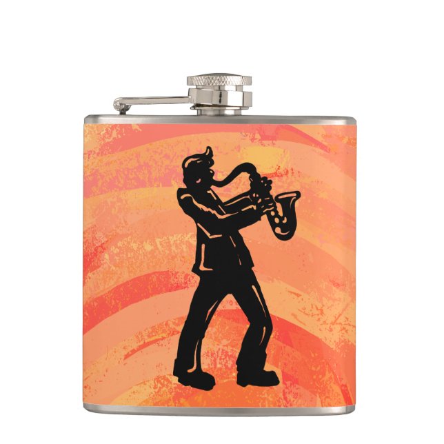 New York Boogie Nights Saxophone Orange Fickplunta (Framsidan)