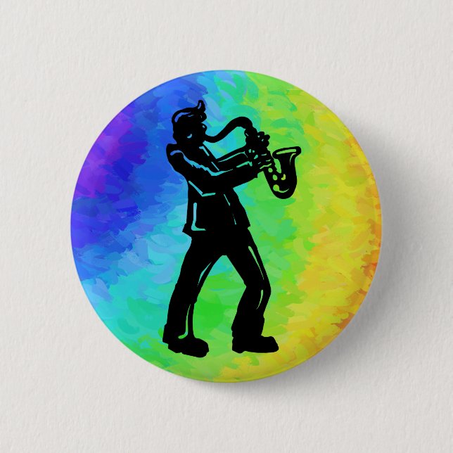New York Boogie Nights Saxophone Rainbow Knapp (Framsida)