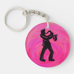 New York Boogie Nights Saxophone Shock rosa