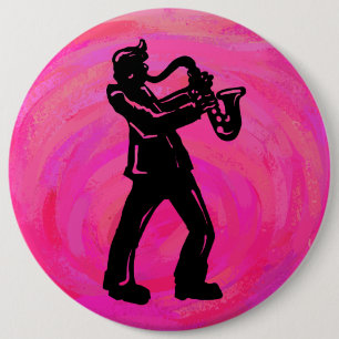 New York Boogie Nights Saxophone Shock rosa Knapp
