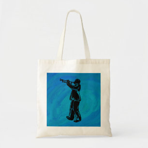 New York Boogie Nights Trumpet Blue Tygkasse