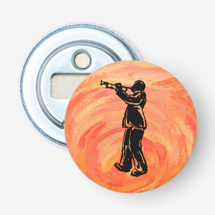 New York Boogie Nights Trumpet Orange Flasköppnare