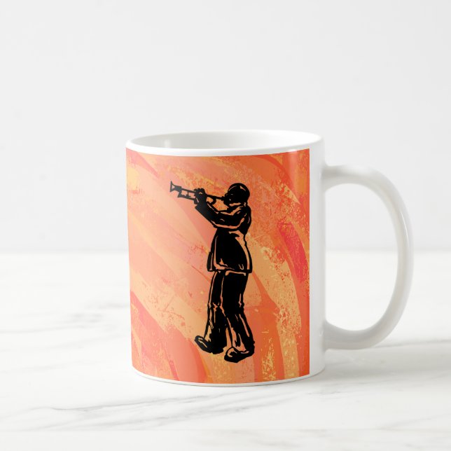 New York Boogie Nights Trumpet Orange Kaffemugg (Höger)