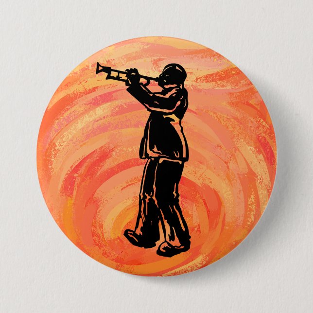 New York Boogie Nights Trumpet Orange Knapp (Framsida)