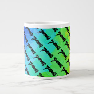 New York Boogie Nights Trumpet Rainbow Jumbo Mugg