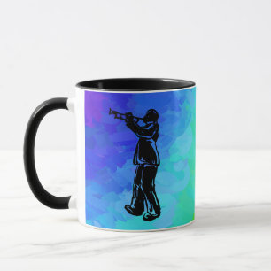 New York Boogie Nights Trumpet Rainbow Mugg