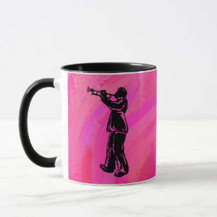 New York Boogie Nights Trumpet Shock rosa Mugg