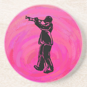 New York Boogie Nights Trumpet Shock rosa Underlägg