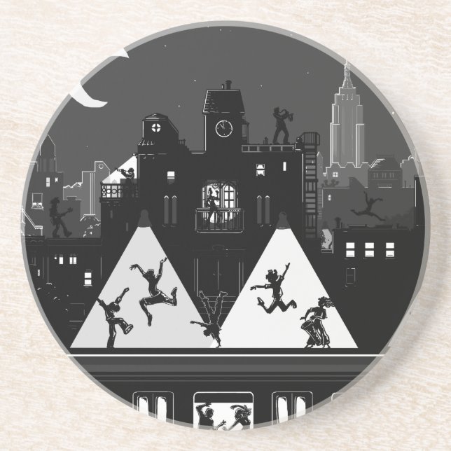 New York Boogie Nights Underlägg (Framsidan)