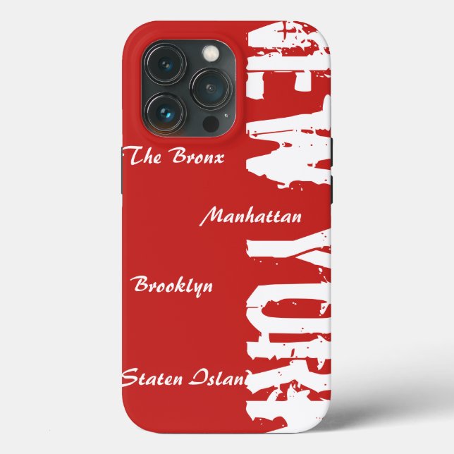 New York - Boroughs 2 - coola urban stil Fodral-Ma (Baksida )