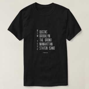 New York (Boroughs) - A MisterP Shirt T