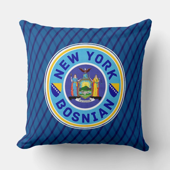 New York Bosnian American Kudde (Framsida)