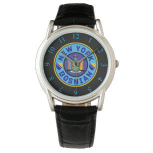 New York Bosnian American Wrist Watch Armbandsur