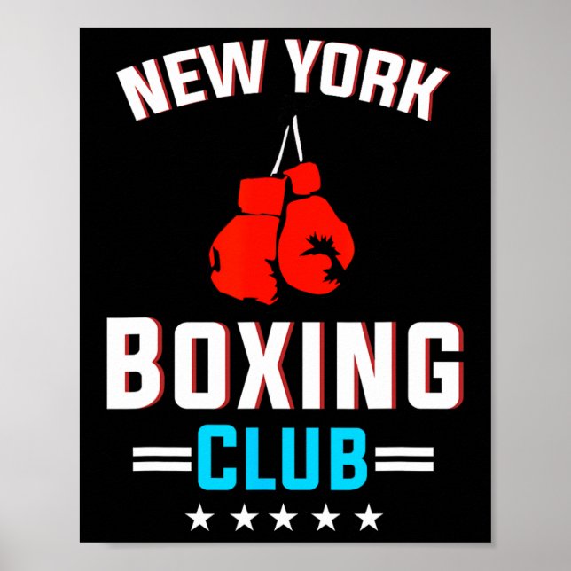 New York Boxing Klubb - Coola Boxing Tees Poster (Framsidan)