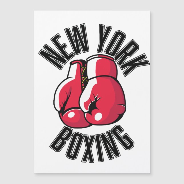 New York Boxing logotyp (Framsida)