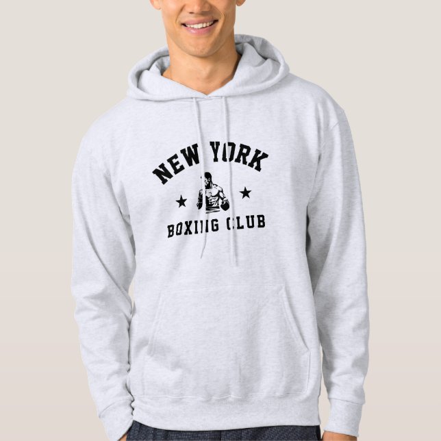 New York Boxningsklubb Hoodie (Framsida)