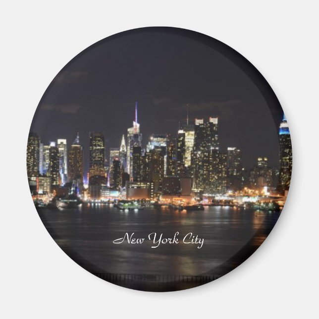 New York: Bright Ljus, City Ljus Magnet (Framsidan)
