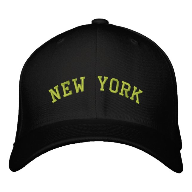 New York Broderad Keps (Framsida)