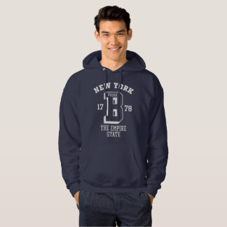 New York Bronx manar grundläggande Hooded tröja Hoodie