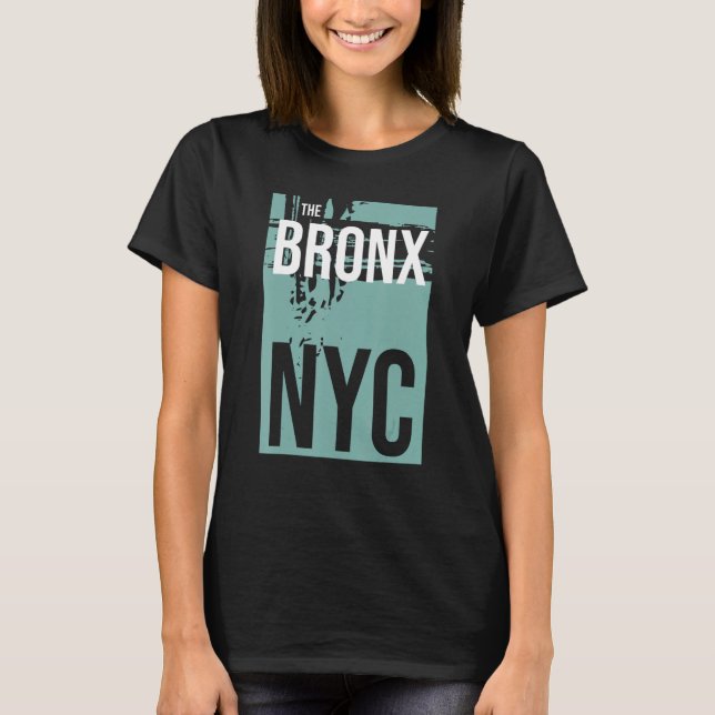 New York Bronx Urban T Shirt (Framsida)