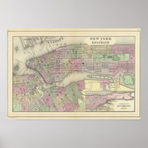 New York Brooklyn 2 Poster