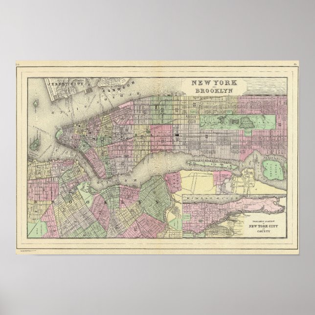 New York, Brooklyn 2 Poster (Framsidan)