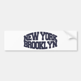New York Brooklyn Bildekal