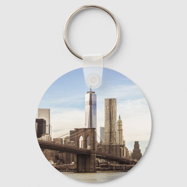 New York Brooklyn bridge Nyckelring (Framsida)