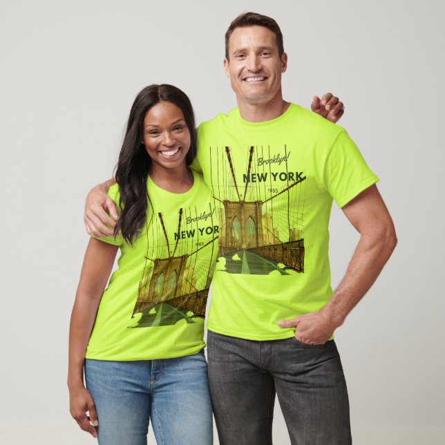 New York Brooklyn Bridge   T Shirt (Unisex)