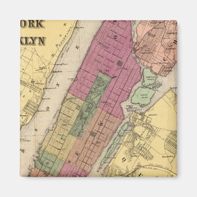 New York, Brooklyn Magnet (Framsidan)