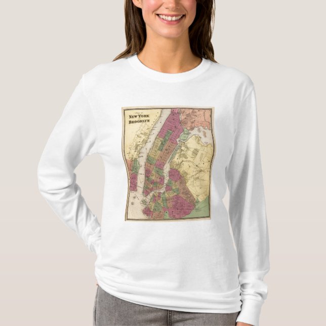 New York, Brooklyn Tee (Framsida)
