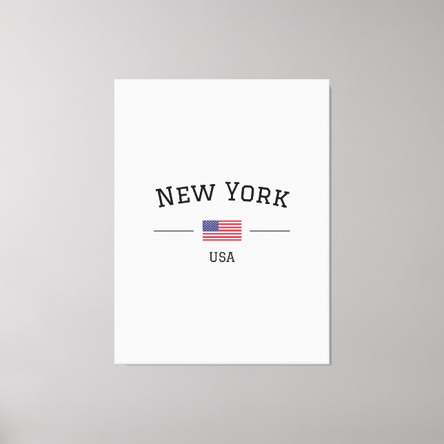 New York Canvastryck (Framsida)