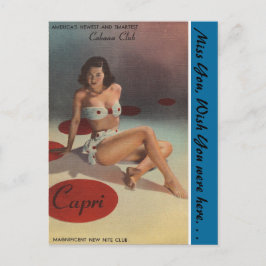 New York, Capri Cabana Club, Nattklubb Vykort
