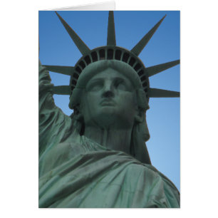 New York Card New York Blank Frihetsgudinnan Hälsningskort