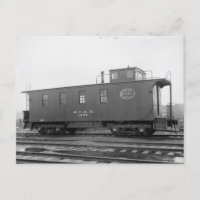 New York Central caboose-vykort