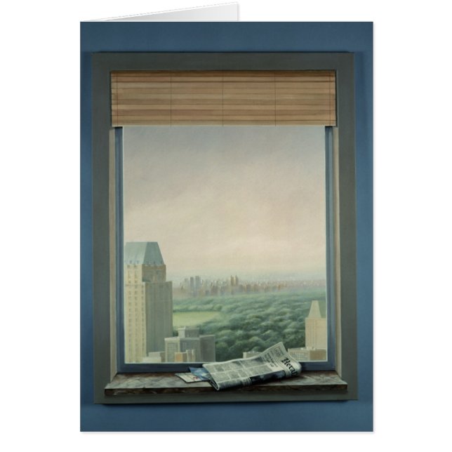 New York Central Park Hälsningskort (Framsidan)