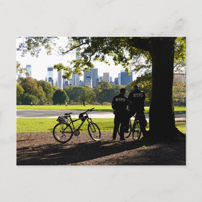 New York Central Park Vykort (Framsida)