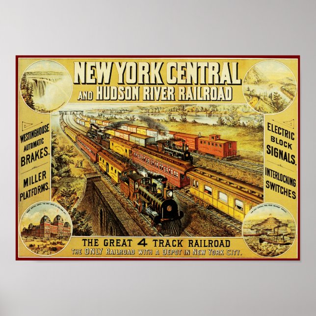 New York Central Poster (Framsidan)