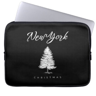 New York Christmas Laptop Fodral