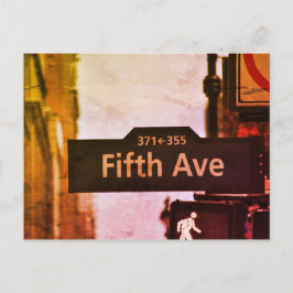 New-York cite usa vintage color Vykort