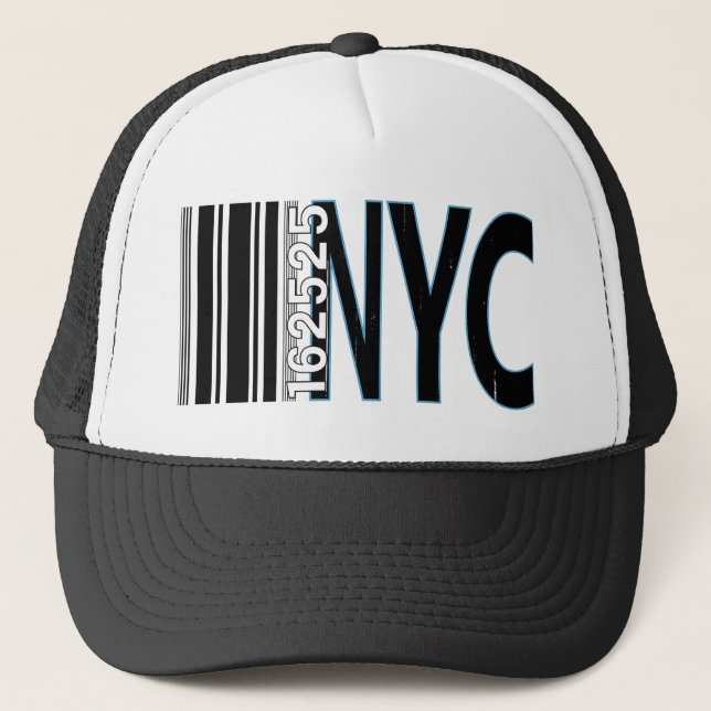 New York City 1625 Barcode Design Keps (Framsida)