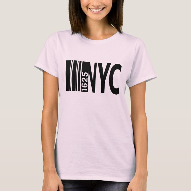 New York City - 1625 Flowy Circle Top. Tee Shirt (Framsida)