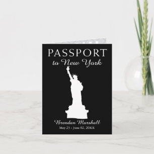 New York City 21ST Birthday Passport Inbjudan